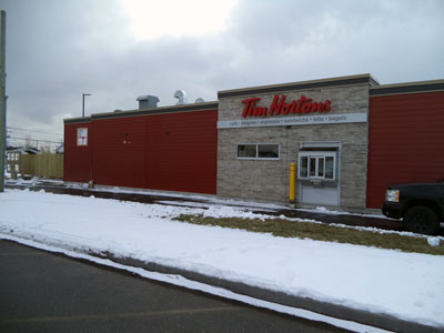 Restaurant Tim Hortons à Hâvre St-Pierre